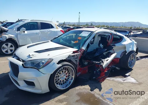 2015 Hyundai Genesis 3.8 R-Spec из США, поврежденный, VIN KMHHU6KJ4FU127573